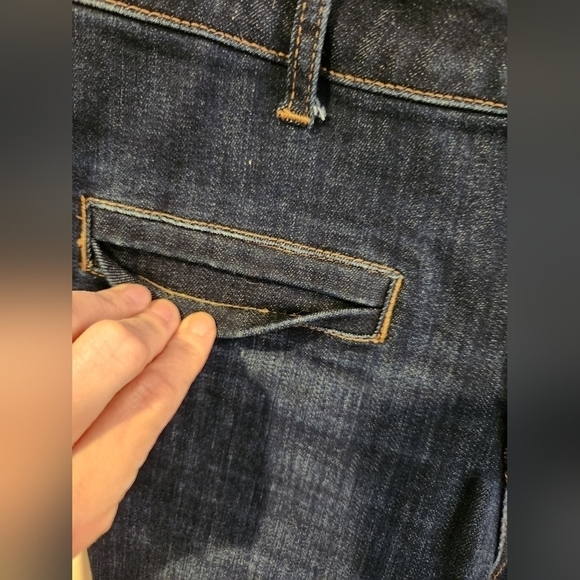 Pilcro by Anthropologie Zipper and Detail Ankle High Rise Skinny Jeans Sz 26 - Picture 4 of 12